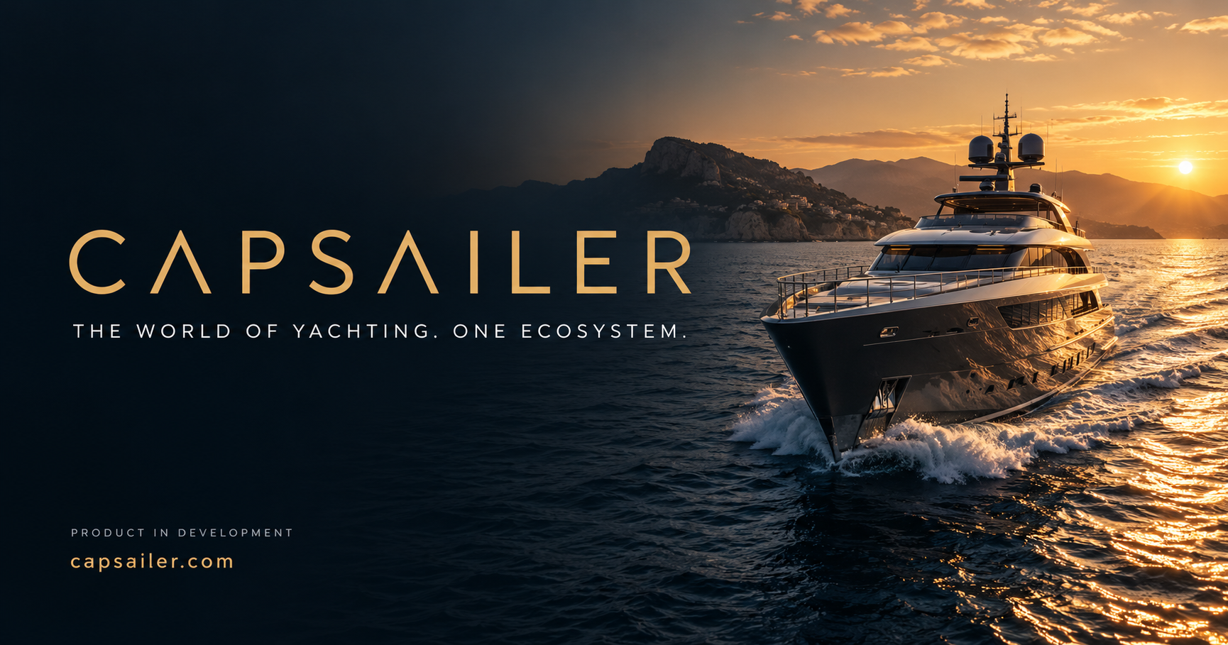 CAPSAILER — The world of yachting. One ecosystem. Product in development.